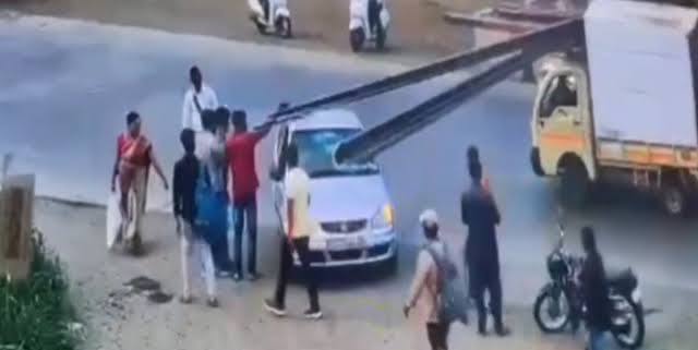 Viral Video : काळ आला होता, पण...