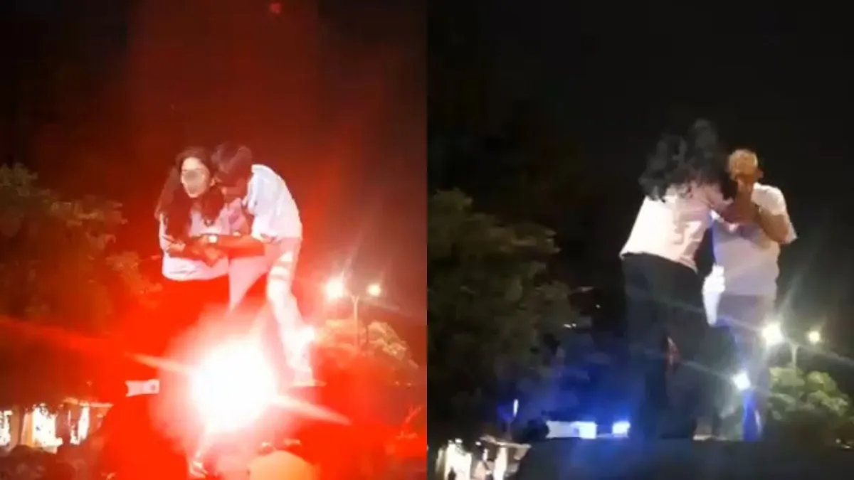 अल्पवयीन मुलीला घरातून पळवले अन् पोलिसांच्या जीपवर चढून गोंधळ घातला;