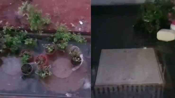 @कर्नाटक अवघ्या 30 मिनिटांत साठवले पावसाचे 25 हजार लीटर पाणी Video