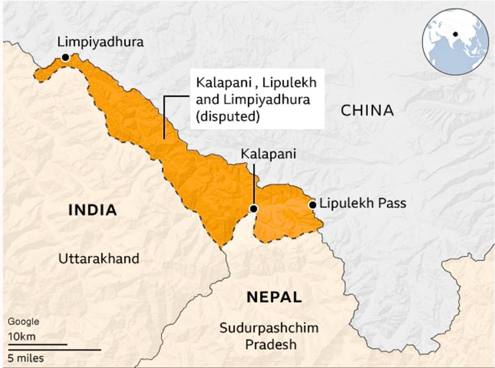map-dispute-nepals-new-rs-100-notes-features-indian-territories-202511.jpg | टीचभर नेपाळची वाकडी चाल; 100 रुपयांच्या नोटेवर 3 ठिकाणांवर दावा | belgaum news | belgavkar बेळगावकर