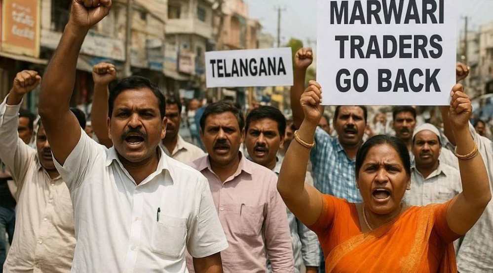 'या' राज्यामध्ये वाद पेटला; मारवाडी व्यापाऱ्यांनो परत जा...;