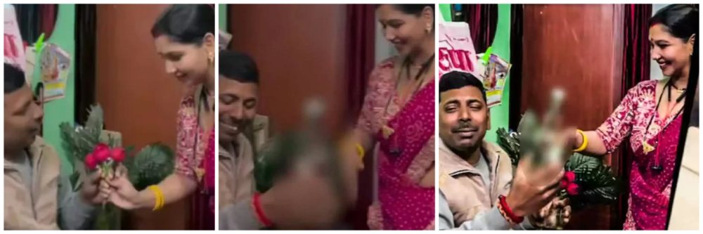 लापरवाही का नतीजा; रोज डेच्या दिवशी पत्नीने नवऱ्याला दिलं गुलाब पण पोलिसांनी थेट दाखल केला गुन्हा