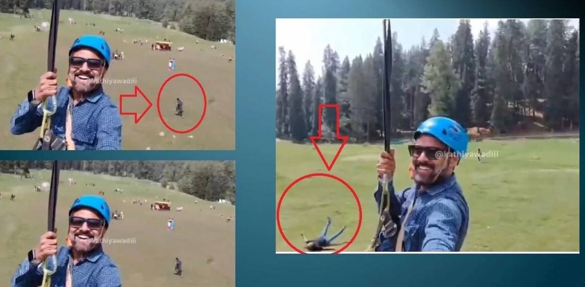 Video : घाबरलेले पर्यटक अन् गोळीबाराचा भीषण आवाज