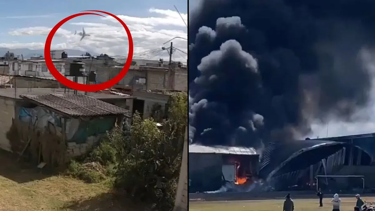 Video : इमर्जन्सी लँडिंगआधीच विमान कोसळले — भयंकर अपघात