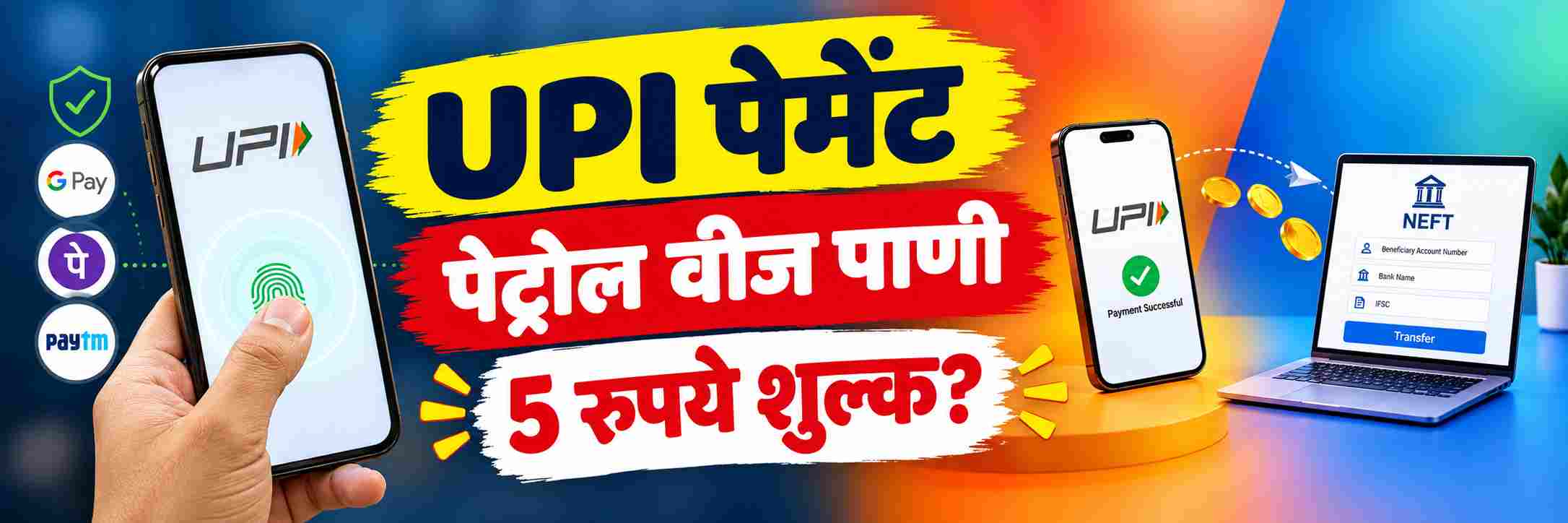 UPI Payment; UPI पेमेंटवर 5 रुपयांचे शुल्क?