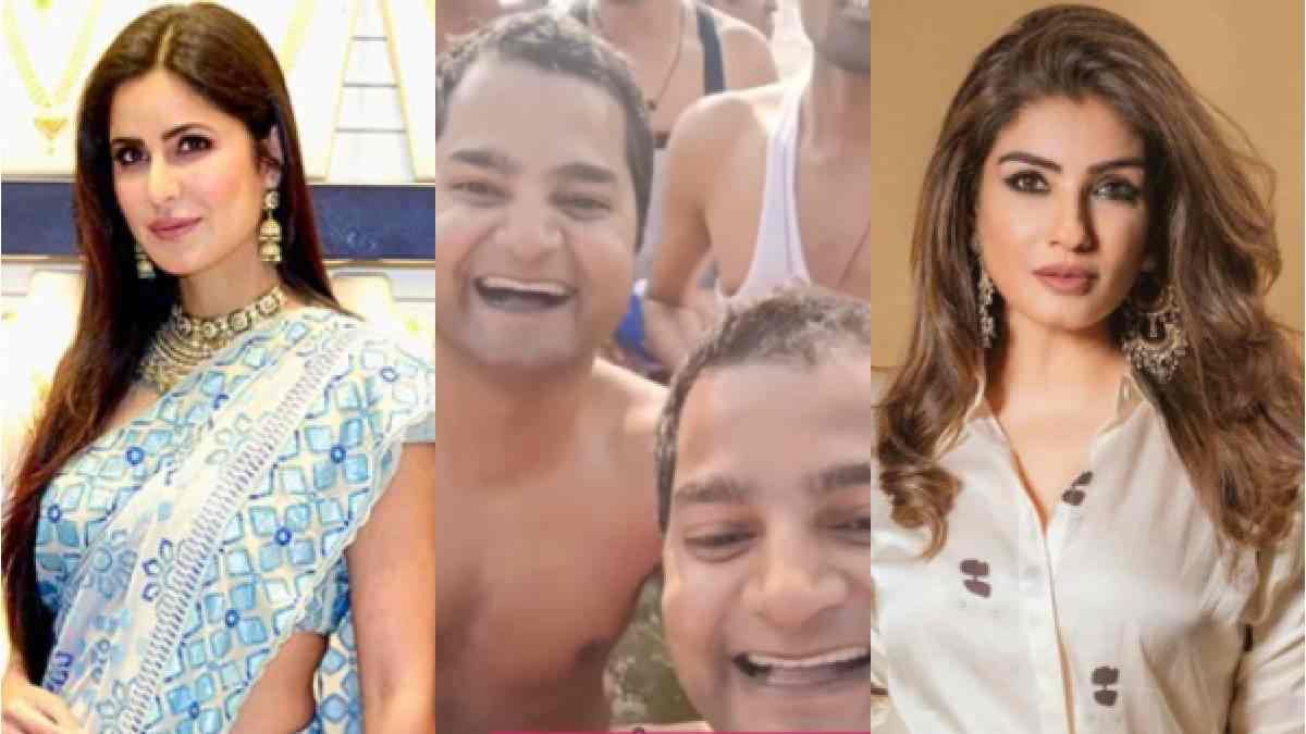 raveena-tandon-slams-men-for-recording-katrina-kaif-during-her-holy-dip-at-maha-kumbh-disgusting-202503.jpg | @महाकुंभ कतरिना कैफचा व्हिडिओ... रवीना टंडन भडकली, म्हणाली... | belgaum news | belgavkar बेळगावकर raveena-tandon-slams-men-for-recording-katrina-kaif-during-her-holy-dip-at-maha-kumbh-disgusting-202503.jpg | @महाकुंभ कतरिना कैफचा व्हिडिओ... रवीना टंडन भडकली, म्हणाली... | belgaum news | belgavkar बेळगावकर