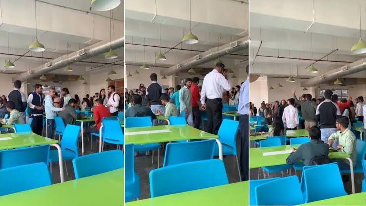 belgaum | #महाशिवरात्री विद्यापीठाच्या मेसमध्ये ‘फिश करी’ | विद्यार्थ्यांच्या दोन गटांमध्ये जोरदार हाणामारी | व्हिडिओ व्हायरल #महाशिवरात्री विद्यापीठाच्या मेसमध्ये ‘फिश करी’ | विद्यार्थ्यांच्या दोन गटांमध्ये जोरदार हाणामारी | व्हिडिओ व्हायरल