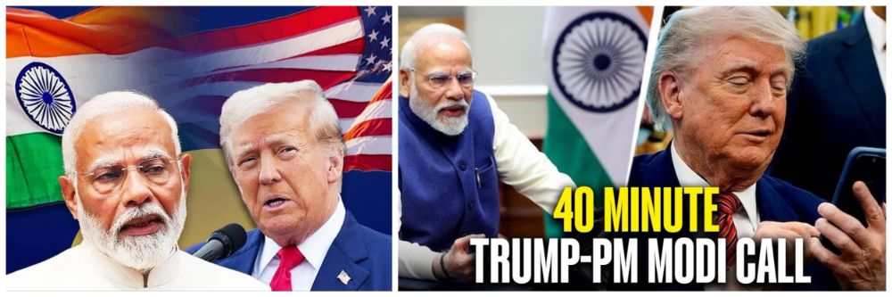 चर्चा फिस्कटली अन् मोदींना लावला फोन ट्रम्प यांचा मोदींना 40 मिनिटांचा फोन;