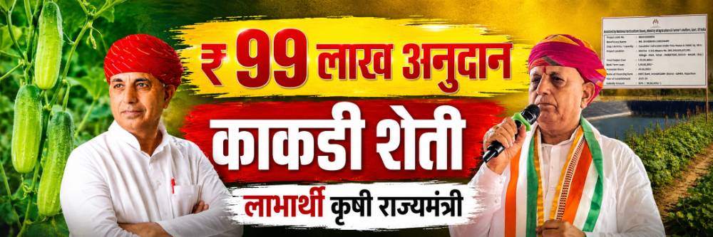 स्वतःचेच मंत्रालय, स्वतःचीच सही? काकडीच्या शेतीसाठी मंत्र्याला मिळालं ₹ 99 लाखांचं सरकारी अनुदान