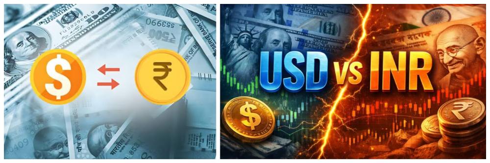 युद्धामुळे रुपयाची ऐतिहासिक घसरण; डॉलरच्या तुलनेत रुपया कोसळला;