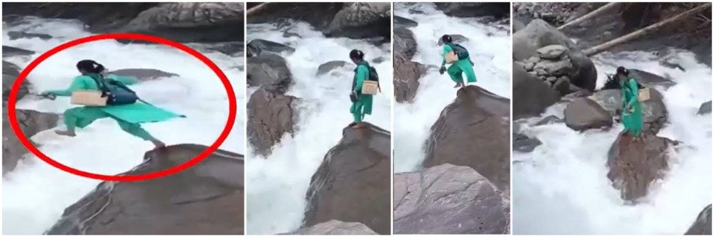 Viral Video : बाळाचा जीव वाचवण्यासाठी नर्सने केलं धाडसी कृत्य, Video पाहून तुम्हीही कराल सलाम