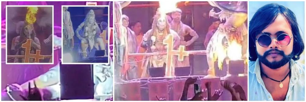 Video : महादेव बनलेल्या तरुणाचा सगळ्यांसमोरच गेला जीव — घटना कॅमेऱ्यात कैद